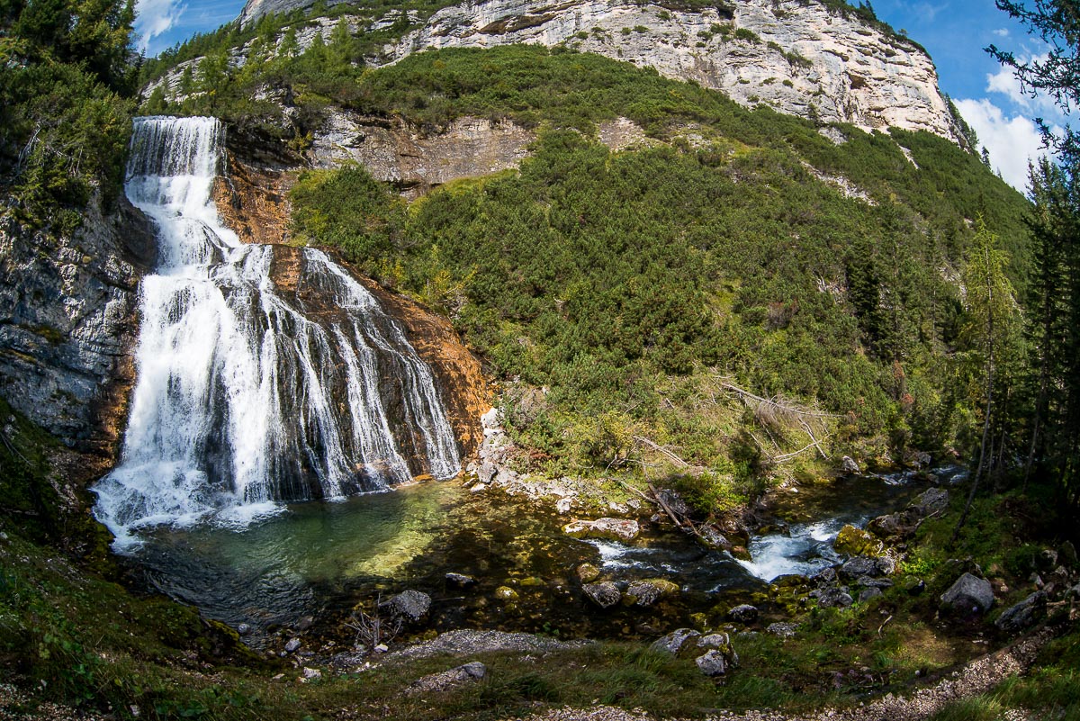 Cascate di Fanes - Dolomity
